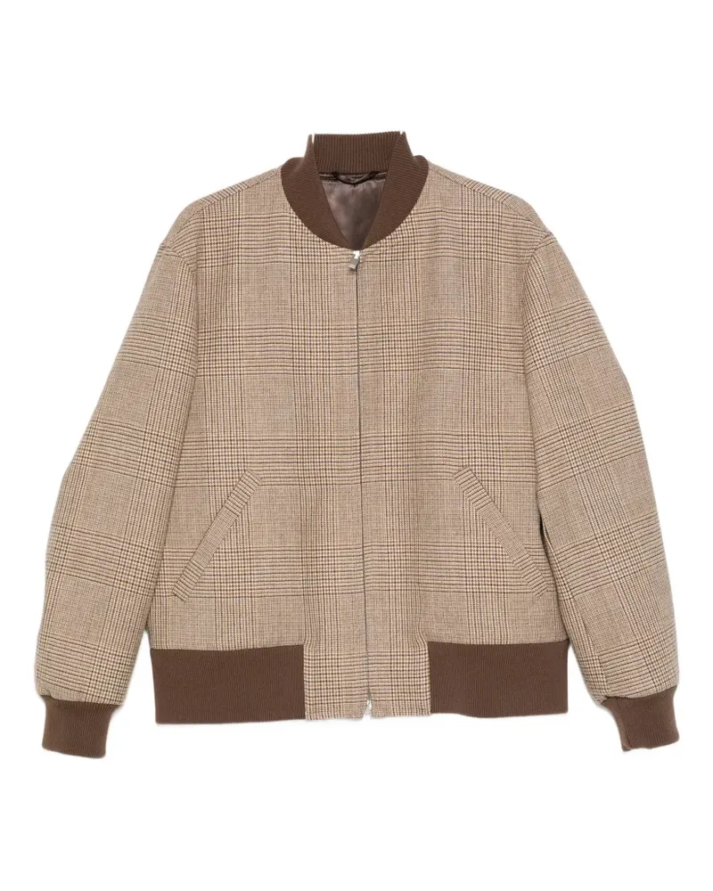 LARDINI Klassische Bomberjacke - Braun Braun