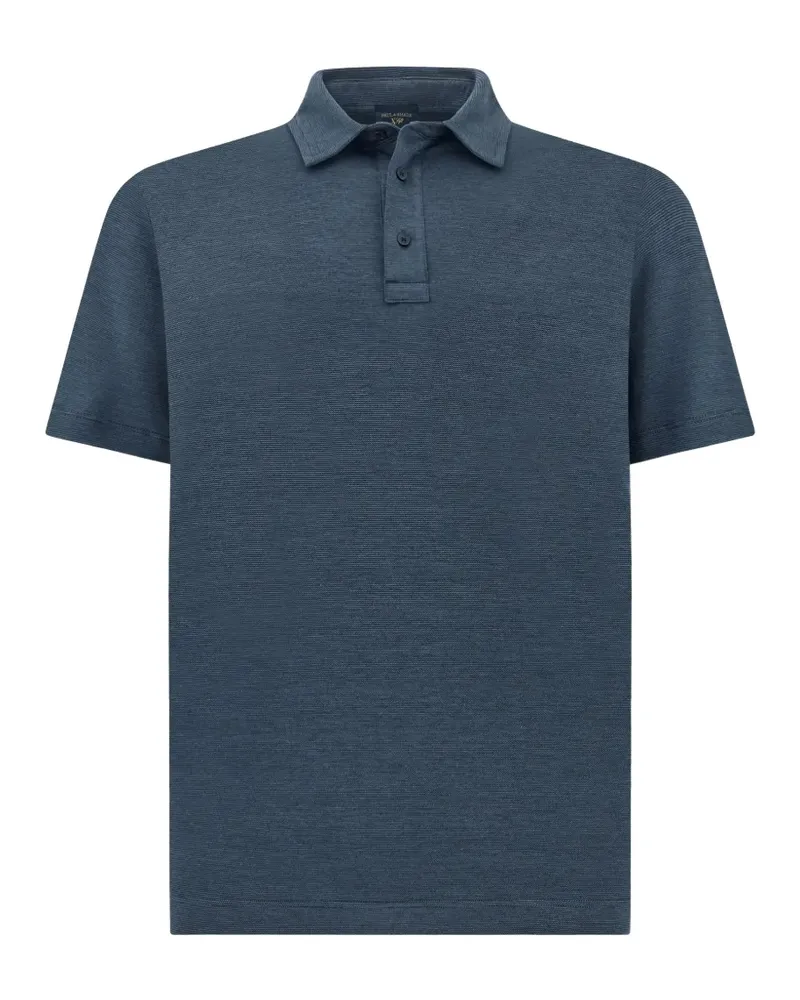 Paul & Shark X-Soft Poloshirt aus Interlock-Baumwolle - Blau Blau