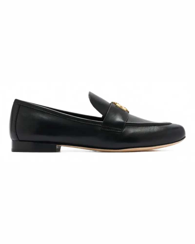Tory Burch Charlie Loafer mit Logoplakette - Schwarz Schwarz