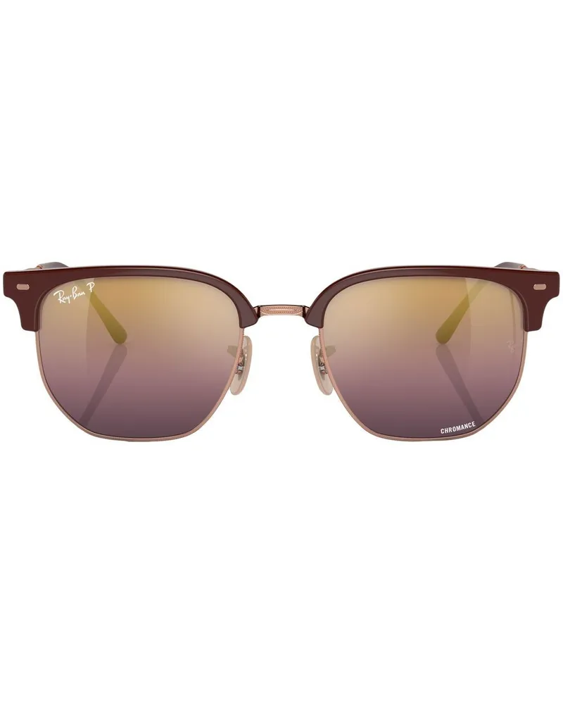 Ray Ban New Clubmaster Sonnenbrille - Rot Rot