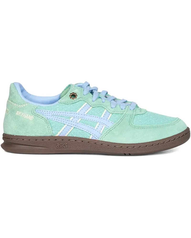 Asics Skyhand OG Sneakers aus Wildleder - Grün Grün