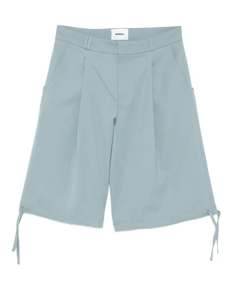 BONSAI drawstring-hem shorts - Blau Blau