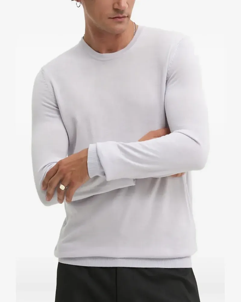 HUGO BOSS round-neck sweater - Grau Grau