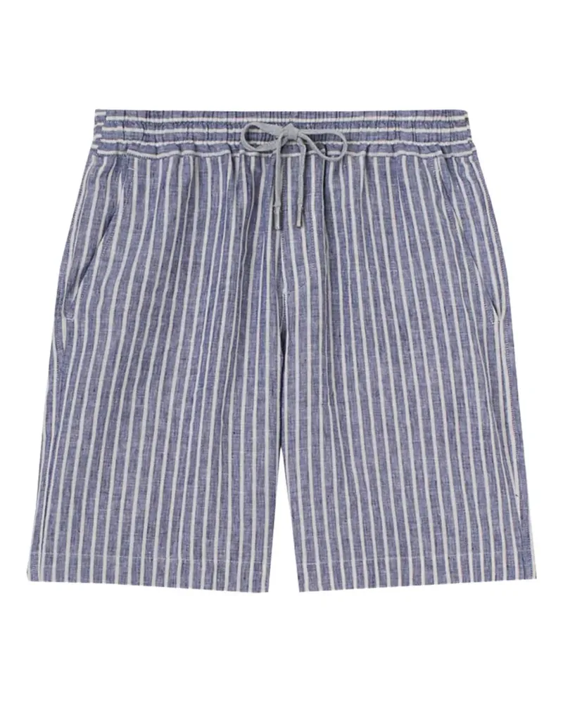 Fedeli Alfa striped shorts - Blau Blau
