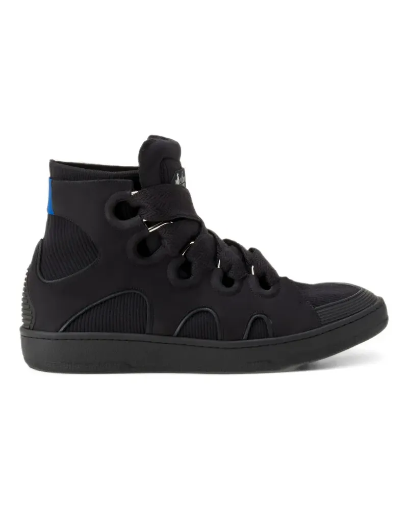 Lanvin Curb High-Top-Sneakers - Schwarz Schwarz