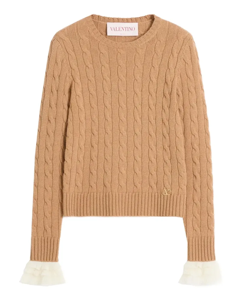 Valentino Garavani Klassischer Kaschmirpullover - Braun Braun