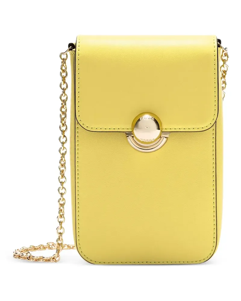 Furla Kleine Vertical Umhängetasche - Gelb Gelb