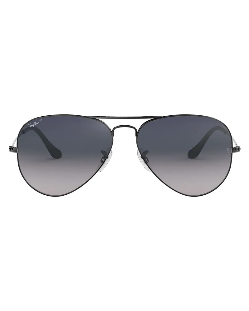 Ray Ban Klassische Pilotenbrille - Schwarz Schwarz
