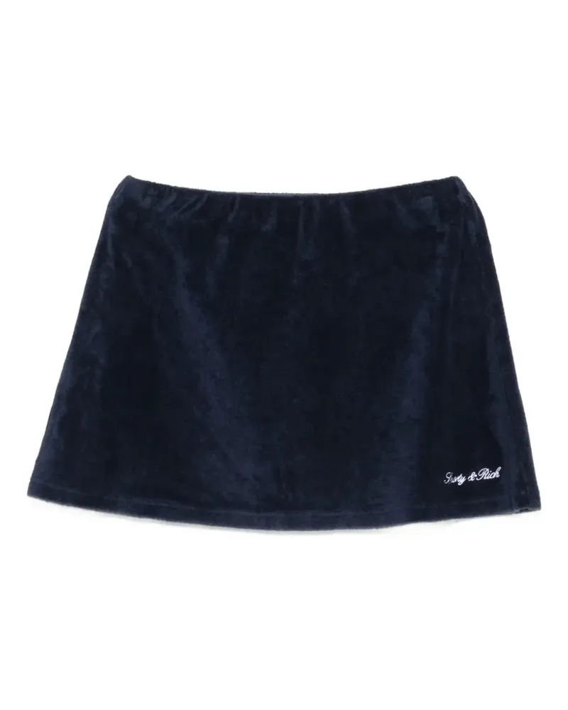 SPORTY & RICH Ariel Minirock - Blau Blau