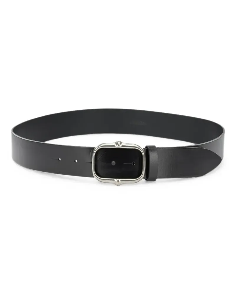 Isabel Marant buckle-fastening leather belt - Schwarz Schwarz