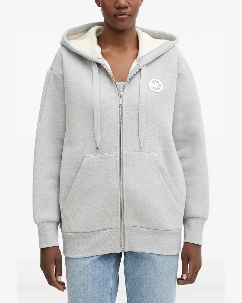 Michael Kors Kapuzenjacke mit Reißverschluss - Grau Grau