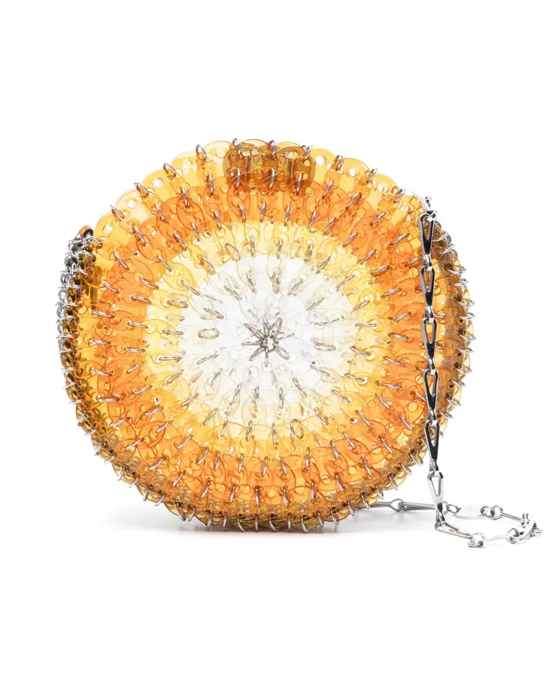 Paco Rabanne Schultertasche mit Farbverlauf-Effekt - Orange Orange