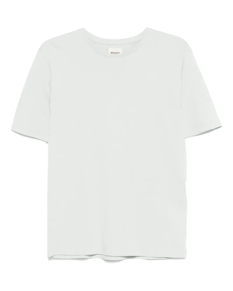 KHAITE Klassisches T-Shirt - Blau Blau
