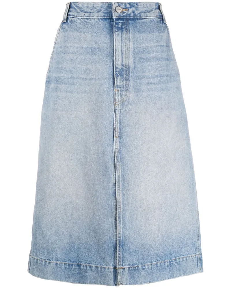 KHAITE Charlene Jeansrock - Blau Blau