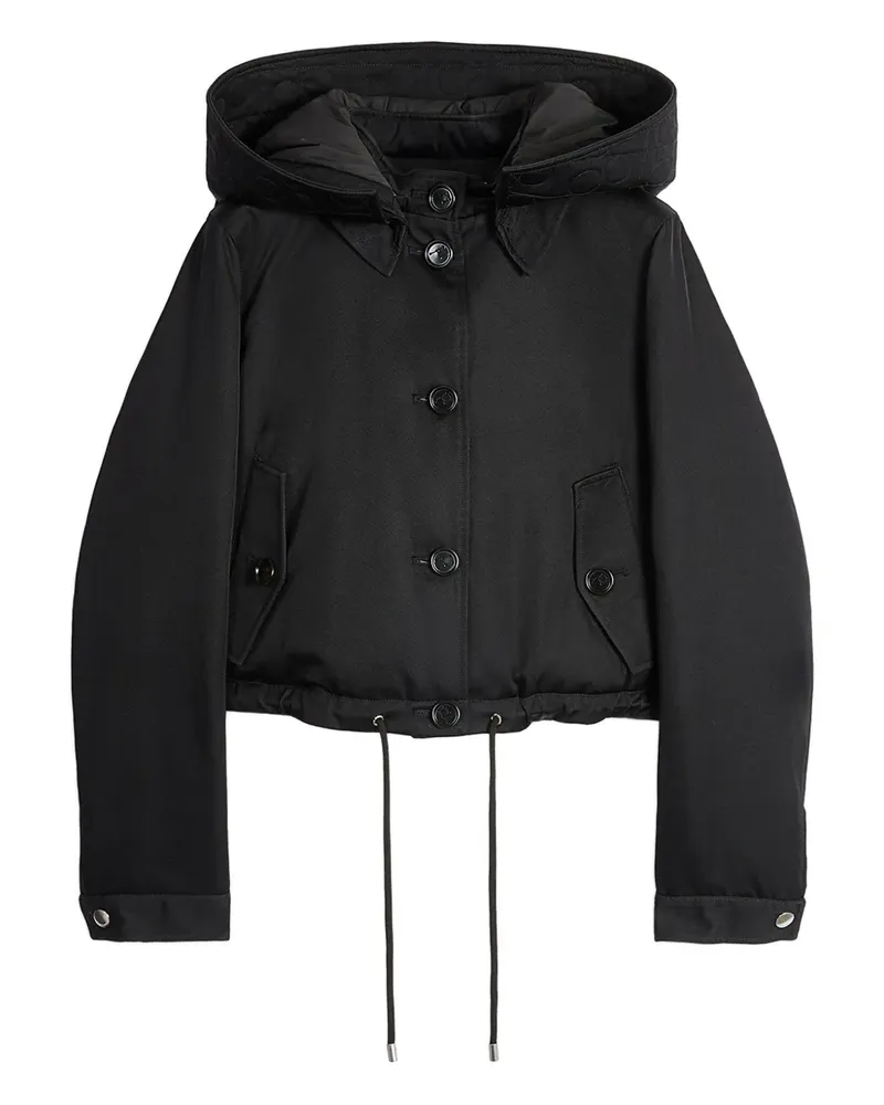 Ports 1961 Jacke mit Kapuze - Schwarz Schwarz