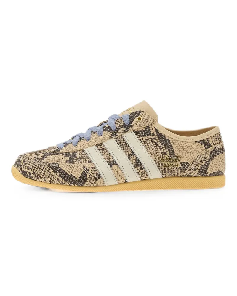 adidas Japan Decon snakeskin-effect sneakers - Nude Nude