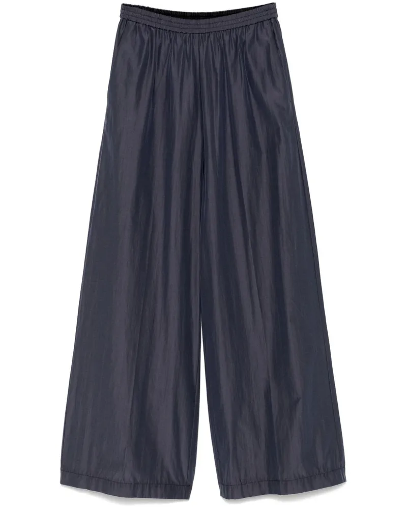 forte_forte Hose mit weitem Bein - Blau Blau
