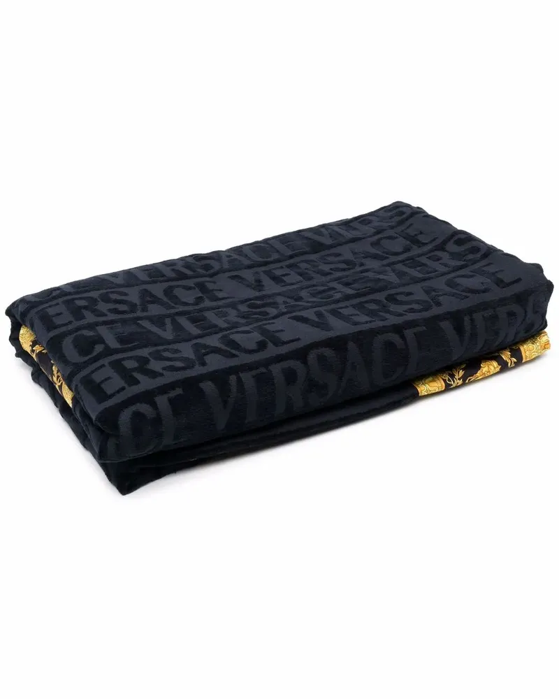 Versace I Love Baroque Badetuch - Blau Blau