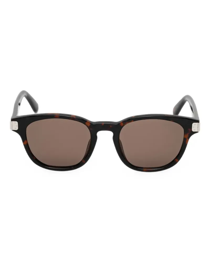 Maison Margiela Sonnenbrille in Schildpattoptik - Braun Braun