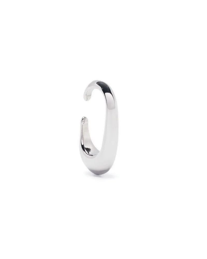 Christophe Lemaire Vergoldeter Ear Cuff - Silber Silber