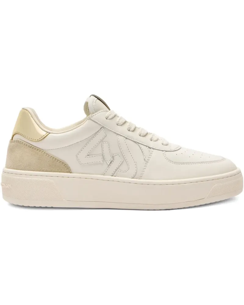 Stuart Weitzman SW Courtside Sneakers mit Logo - Nude Nude