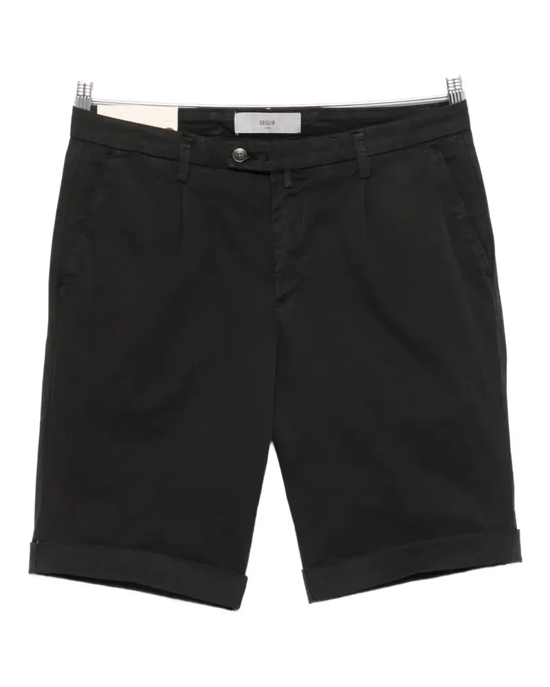Briglia 1949 turn-up cuff shorts - Schwarz Schwarz