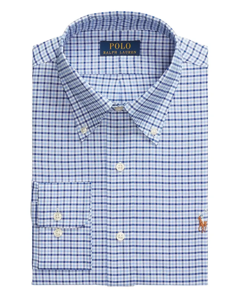 Ralph Lauren check pattern shirt - Blau Blau