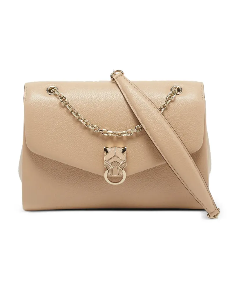 Cartier Kleine Panthère Graphique Schultertasche - Nude Nude