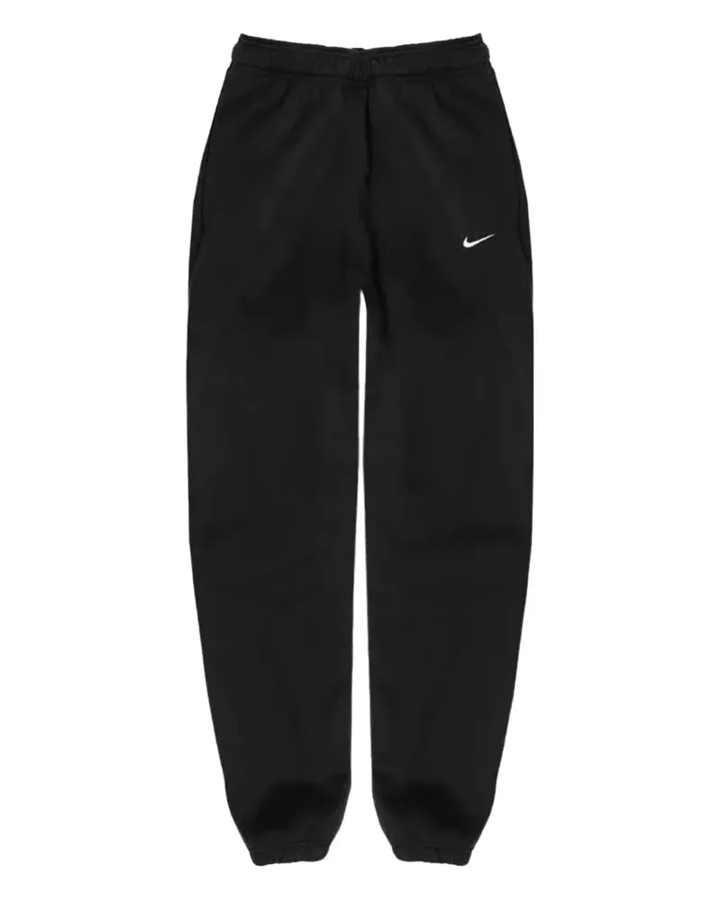 Nike logo track pants - Schwarz Schwarz