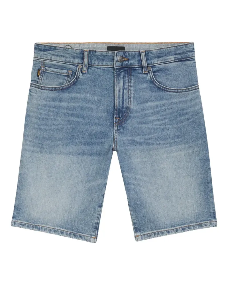 HUGO BOSS Maine Jeans-Shorts - Blau Blau