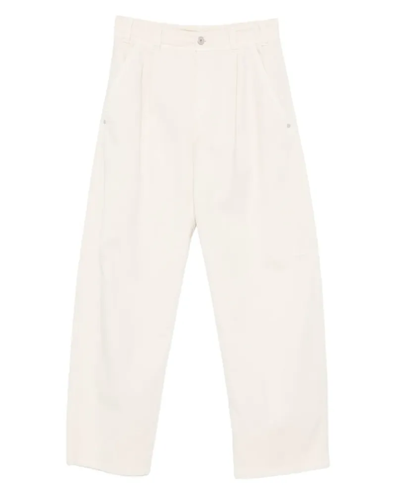 Brunello Cucinelli Hose mit Falten - Nude Nude