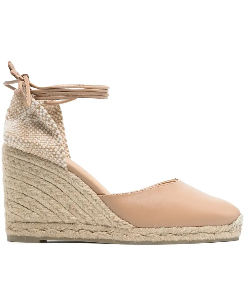 Castañer Carina Espadrilles 90mm - Nude Nude