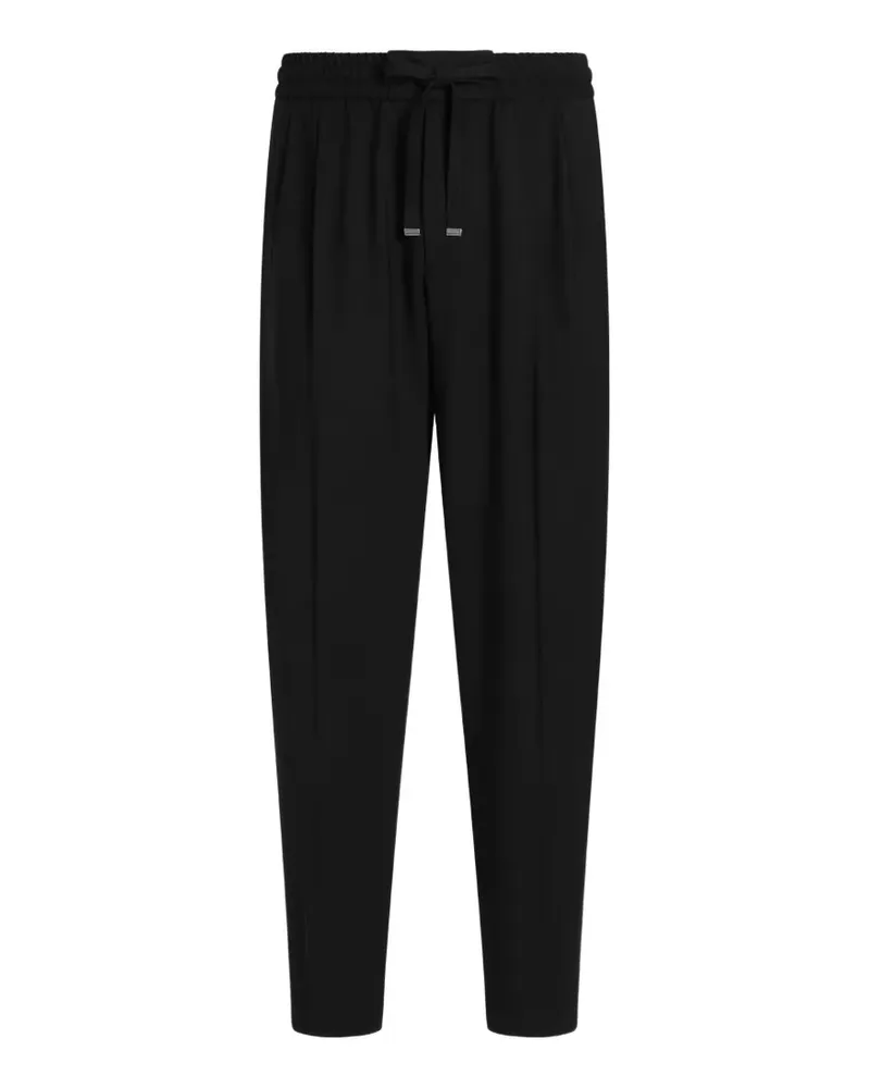 Dolce & Gabbana Jogginghose aus Gabardine - Schwarz Schwarz