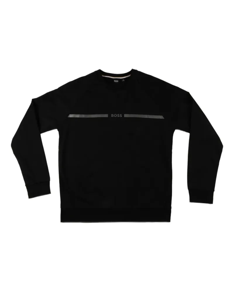 HUGO BOSS crew-neck sweatshirt - Schwarz Schwarz
