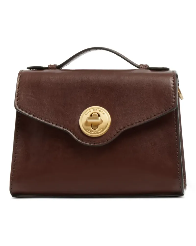 The Bridge Handtasche mit Drehverschluss - Braun Braun