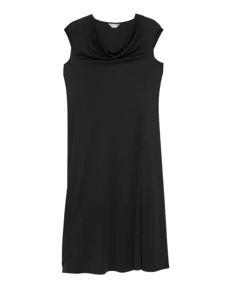 Max Mara Lvetusta cowl-neck sleeveless midi dress - Schwarz Schwarz