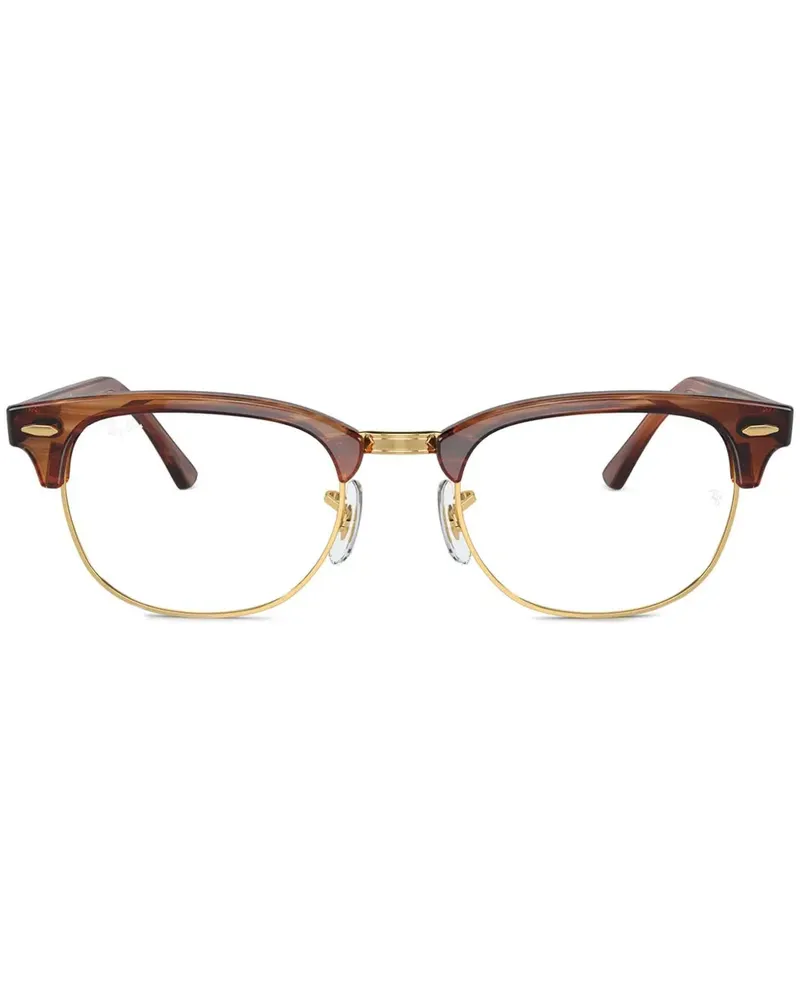 Ray Ban Clubmaster Brille - Braun Braun