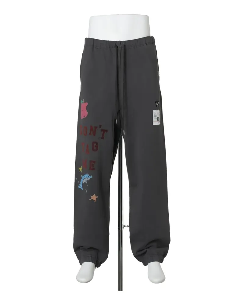 MIHARAYASUHIRO Jogginghose mit Print - Grau Grau