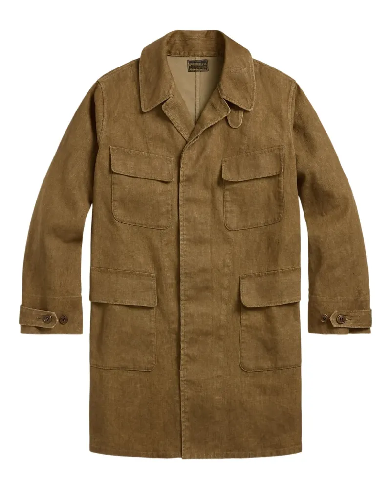 Ralph Lauren Mantel aus Leinen - Braun Braun