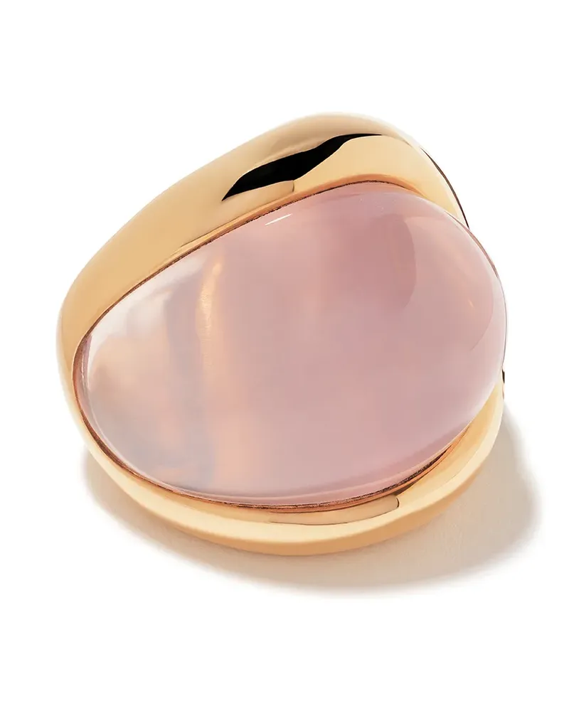 De Grisogono 18kt Rotgoldring mit rosa Quarz Rosa