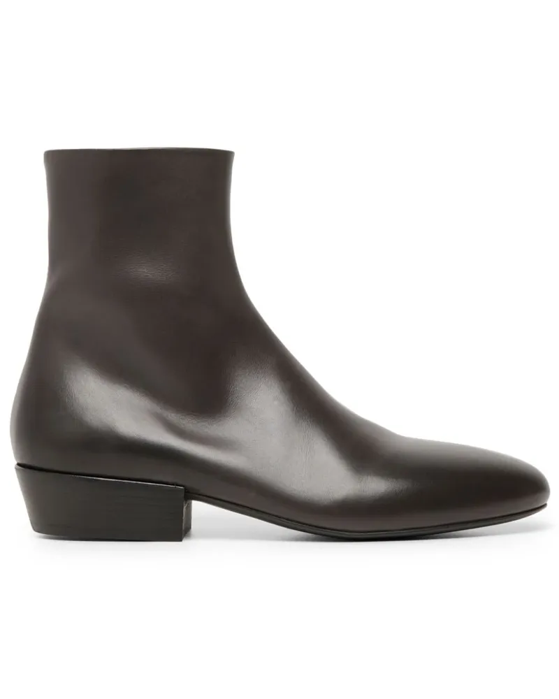 Marsèll Knöchelhohe Lederstiefel - Braun Braun
