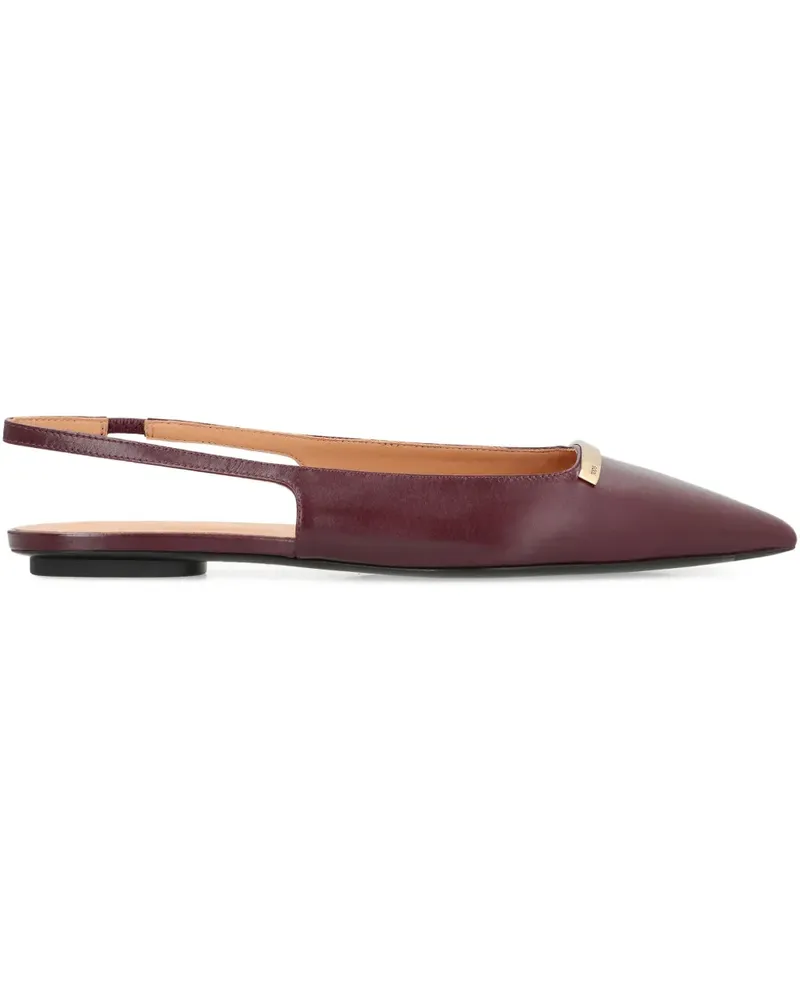 TOD'S Spitze Slingback-Pumps - Rot Rot