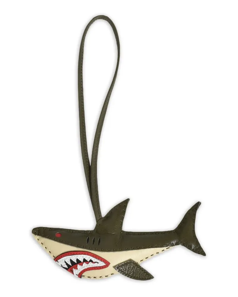 READYMADE Schlüsselanhänger mit Hai - Grün Grün
