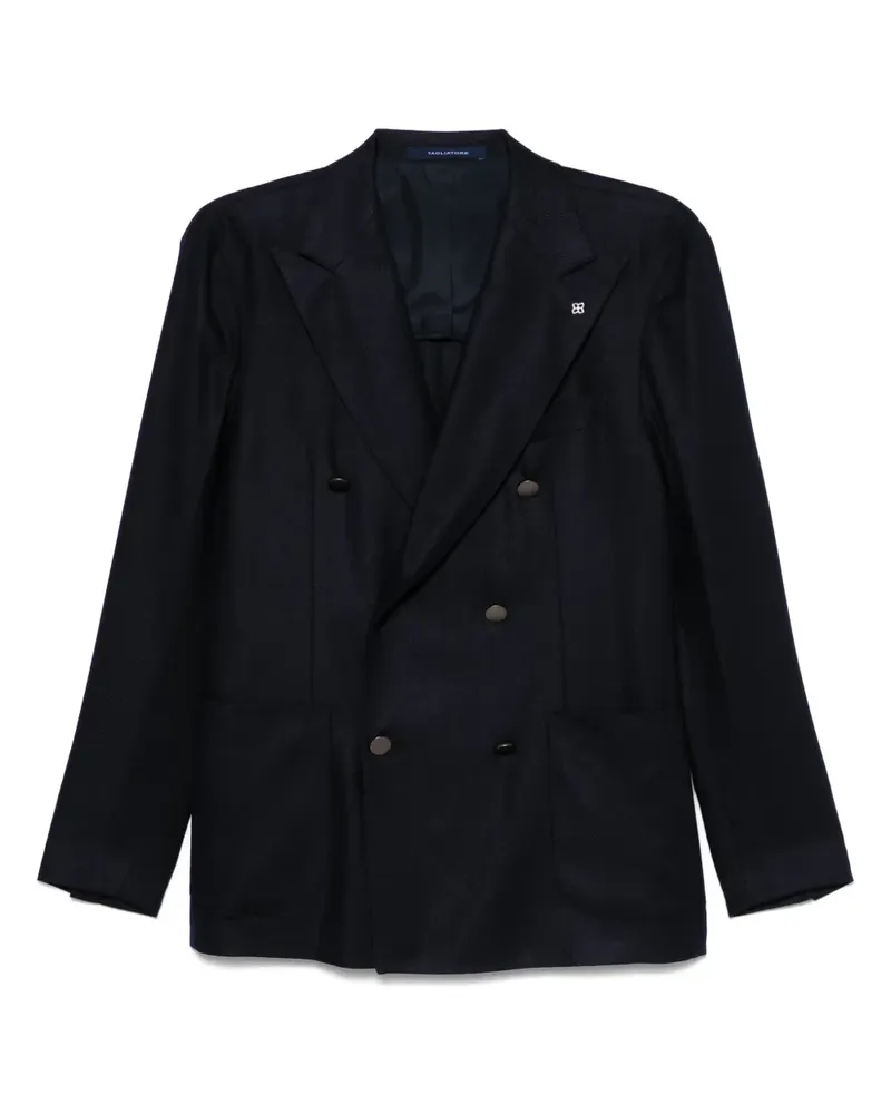 Tagliatore Doppelreihiges Sakko - Blau Blau