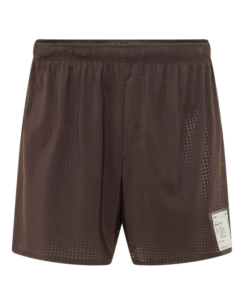 Satisfy Space-O perforated shorts - Braun Braun