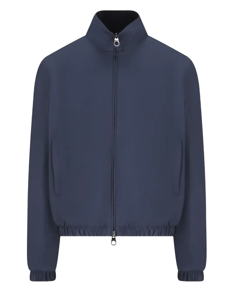 Loro Piana Jacke mit Stehkragen - Blau Blau