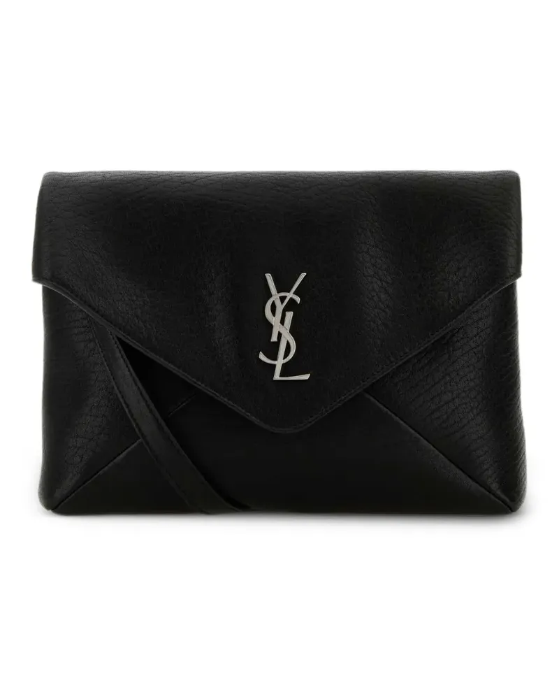 Saint Laurent Cassandra leather shoulder bag - Schwarz Schwarz