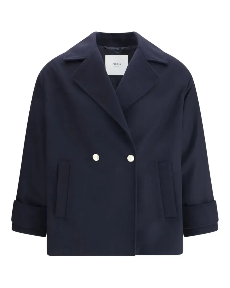 CRUNA Lora double-breasted jacket - Blau Blau