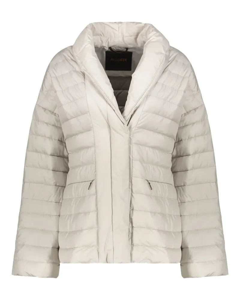 MOORER Gesteppte Jacke mit Steppmuster - Nude Nude