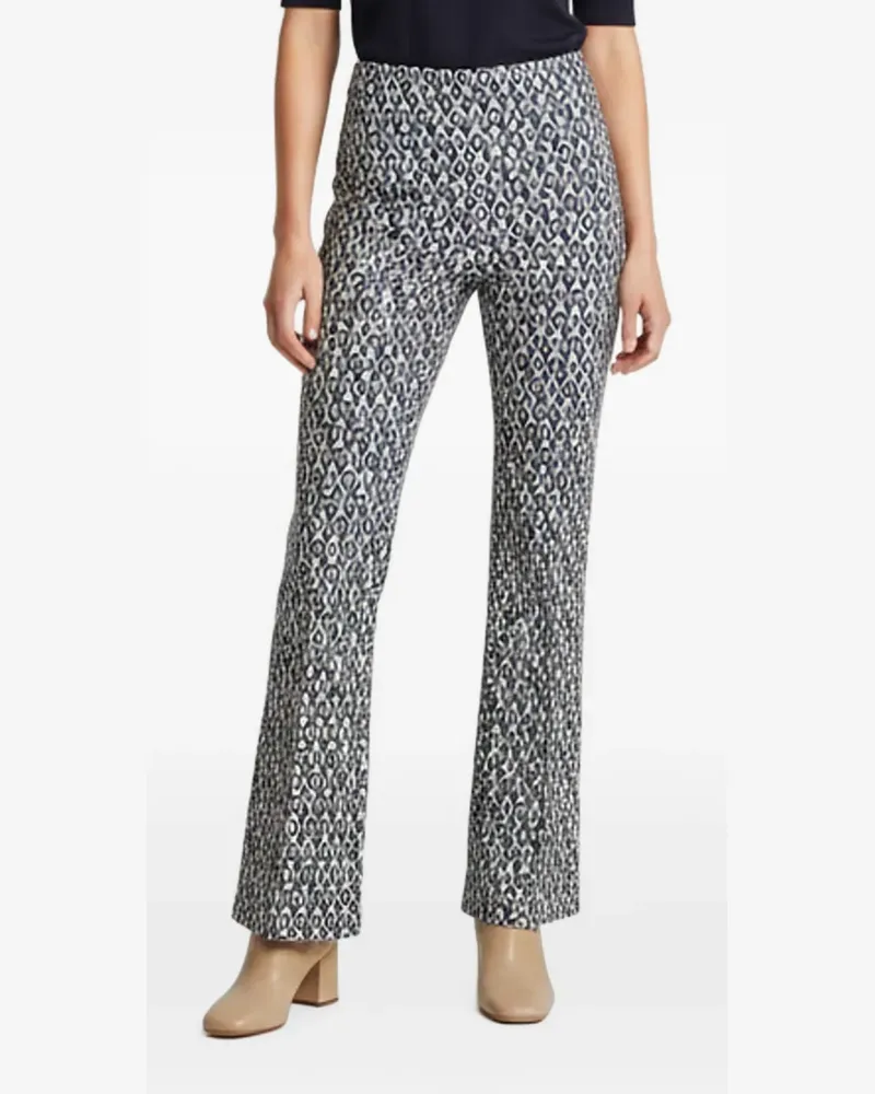 Elisabetta Franchi Hose mit Monogramm - Blau Blau